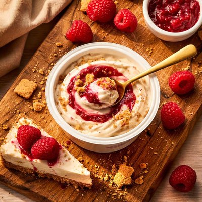 Liberte raspberry cheesecake yogurt