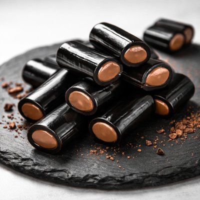 チョコレート入りのリコリス