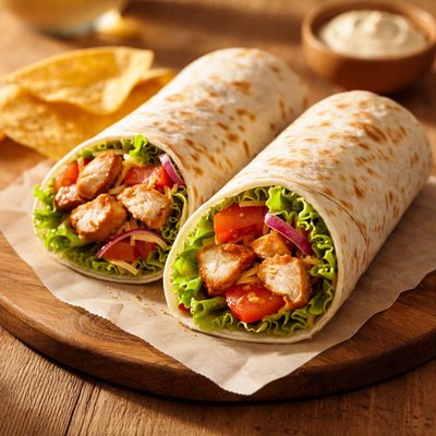 Lidl chicken wrap