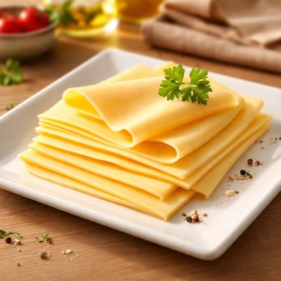 Light american cheese