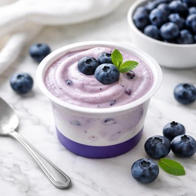 Light and fit blueberry