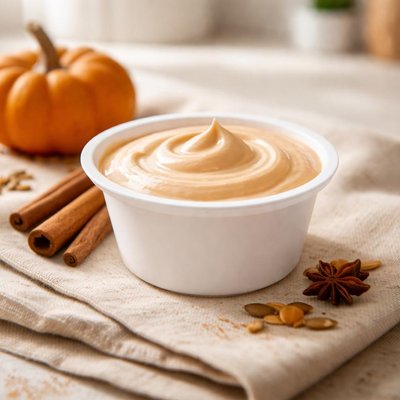 Light and fit pumpkin yogurt