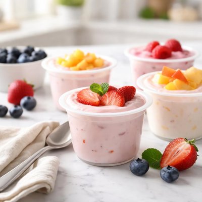 Light and fit yogurt