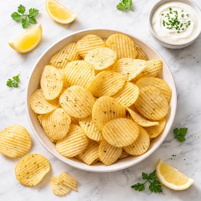 Light and tangy chips