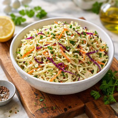 Light coleslaw