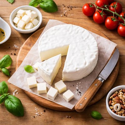 가벼운 소 치즈