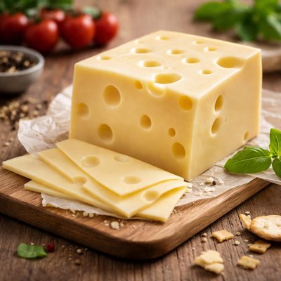 Light emmental cheese