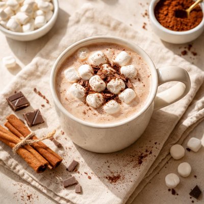 Light hot chocolate