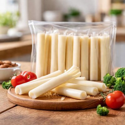 Light string cheese good and gather