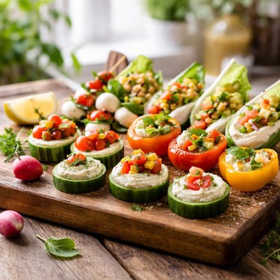 Light veggie appetizers