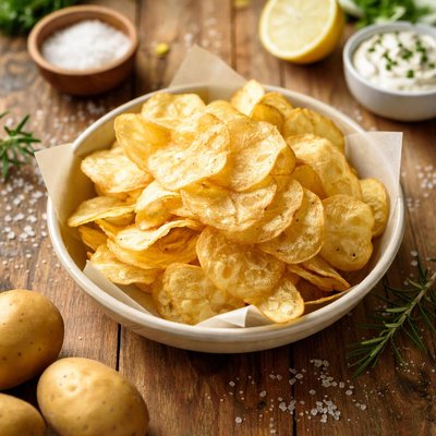 Lightly salted kettle chips