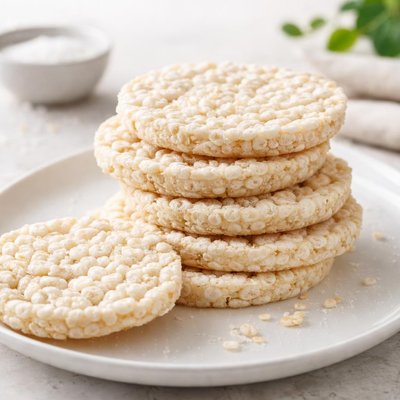 Lightly salted rice cakes