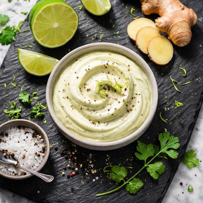 Lime and ginger mayo