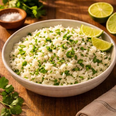 Lime flavor rice