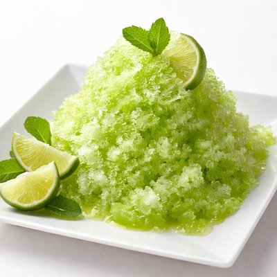 Lime hawaiian ice