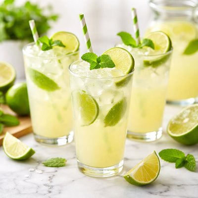 Lime lemonade