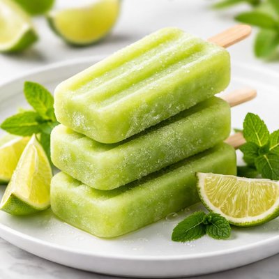 Lime popsicle