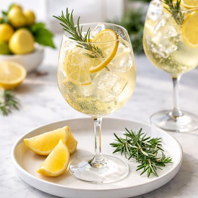 Limoncello spritz