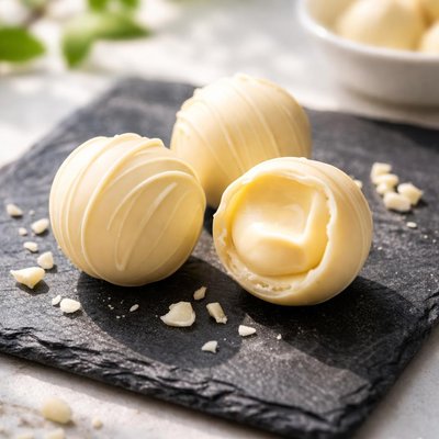 Lindor chocolate ball white