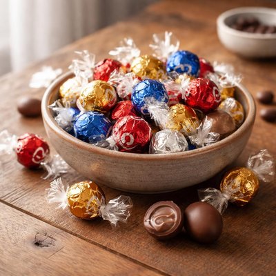 Lindor chocolate balls