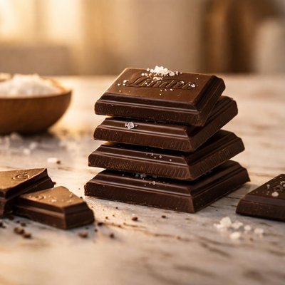 Lindt a touch of sea salt dark chocolate