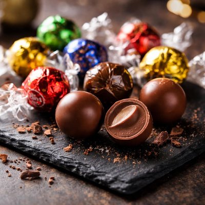 Lindt chocolate balls