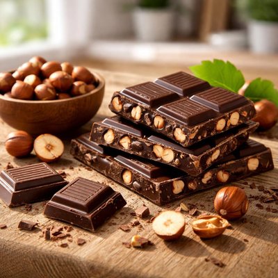 Lindt dark chocolate hazelnut