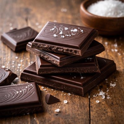 Lindt dark chocolate sea salt