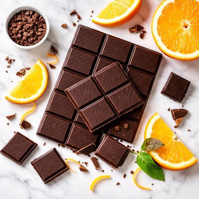 Lindt dark orange chocolate