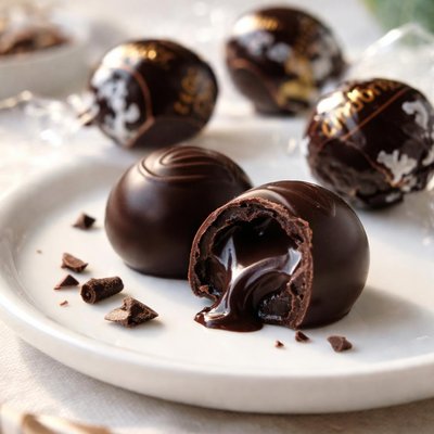 Lindt lindor dark chocolate truffle