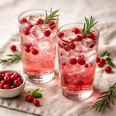 Lingonberry sparkling water