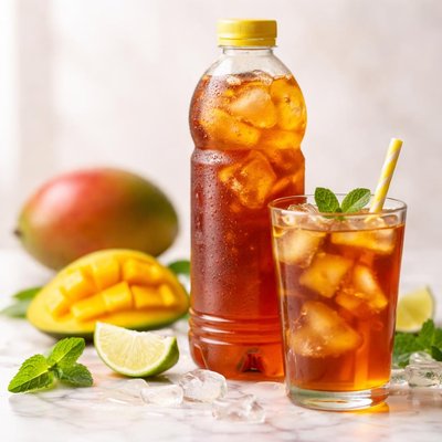 Lipton mango iced tea