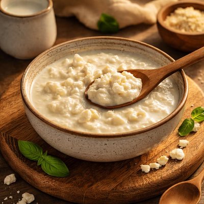 Liquid cottage cheese