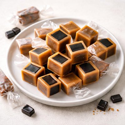 حلاوة السكر بنكهة العرقسوس