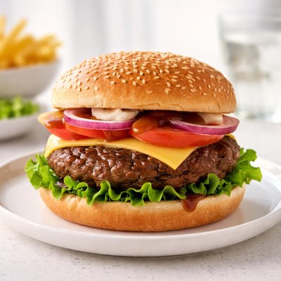 澳洲牛肉汉堡