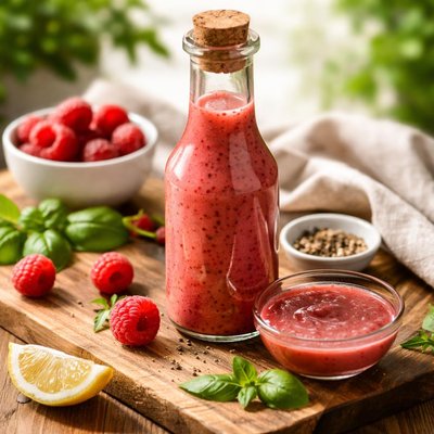 Lite raspberry vinaigrette
