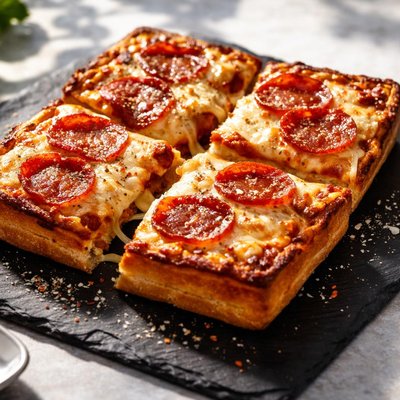 Little Caesar deep dish

Pizza de massa grossa Little Caesar