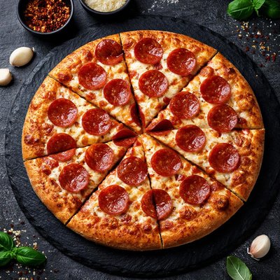 Pizza de pepperoni de Little Caesars