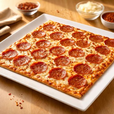 Little caesars pizza pepperoni thin crust