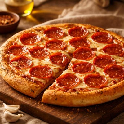 Pizza de pepperoni de Little Caesars