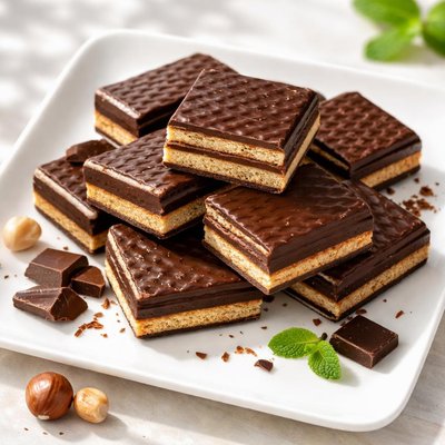 Loacker dark chocolate sandwich