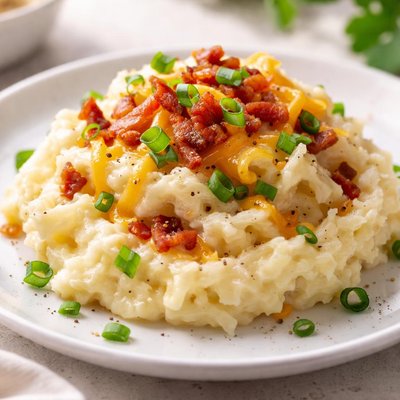 Loaded mashed potatoes
