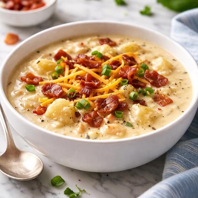 Loaded potato soup