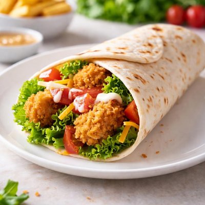 Loaded twister from kfc