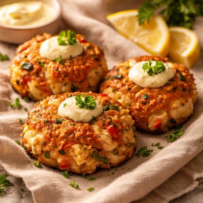 Lobster cakes