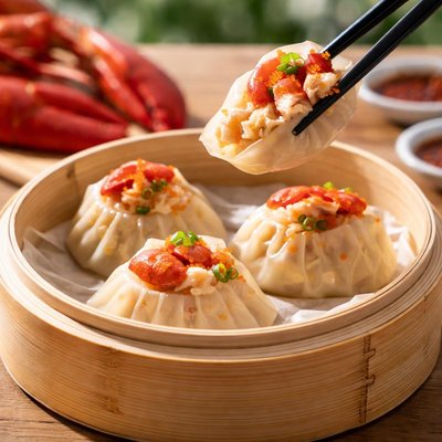 Lobster dumpling