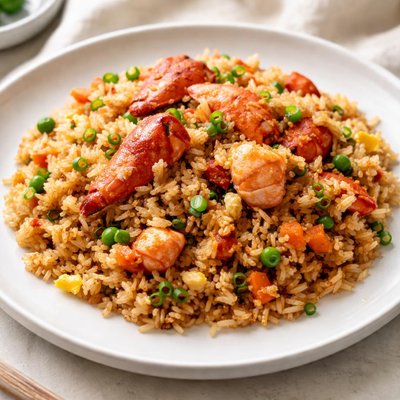 Lobster fried rice