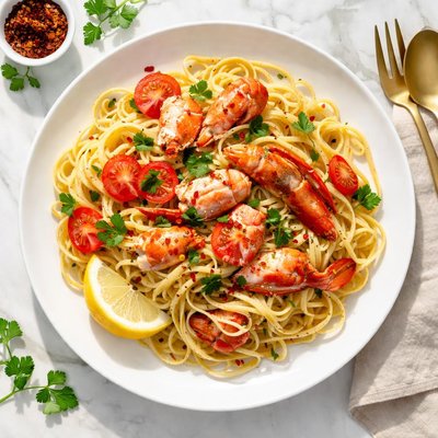 Lobster linguini
