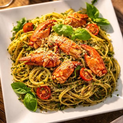 Lobster pesto