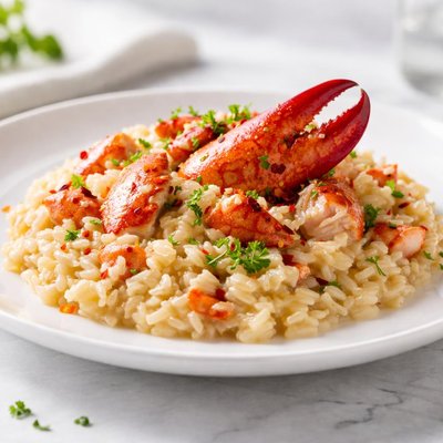 Lobster risotto